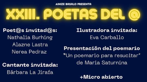 XXIII. Poetas del Arroba