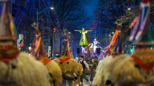 Olentzero y Mari Domingi