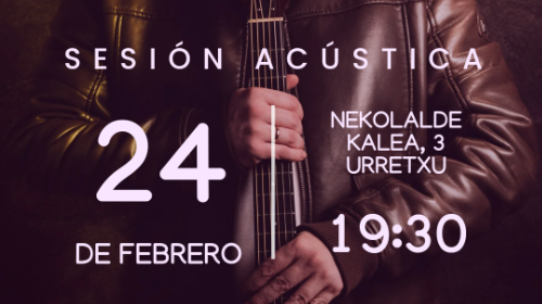 Concierto acústico Garry