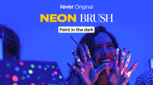 Neon Brush: taller de pintura en la oscuridad