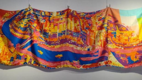 Lo ves, está ahí. Encuentro con la artista en la exposición.