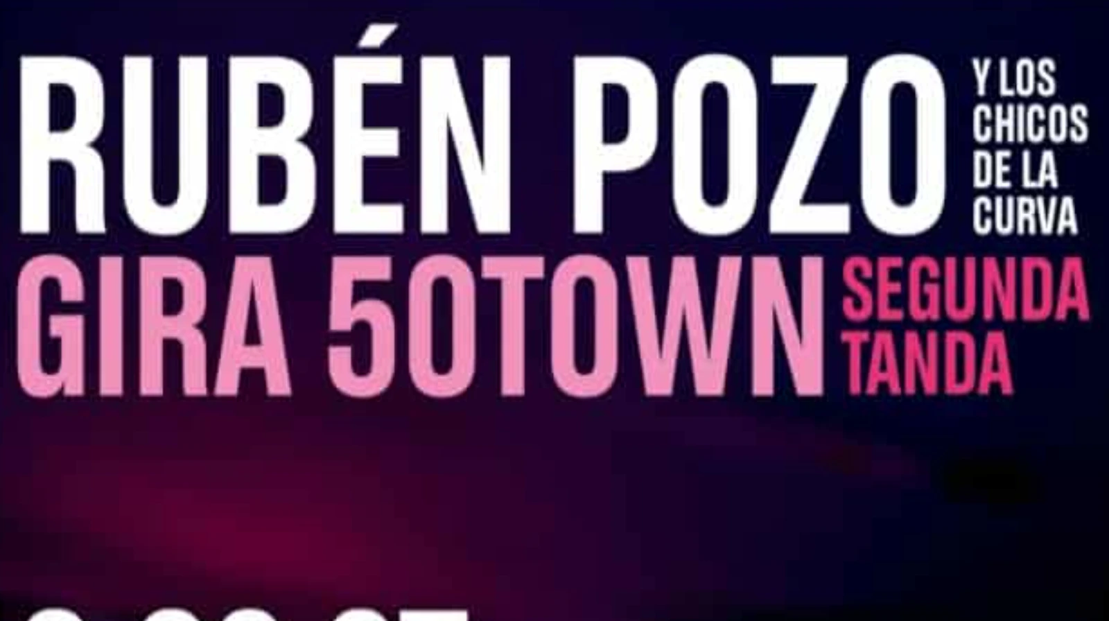 NEGUFEST: Rubén Pozo y Los Chicos de la Curva