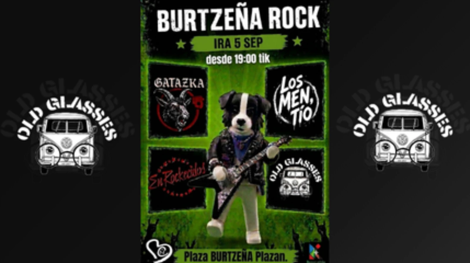 OLD GLASSES EN EL BURTZEÑA ROCK