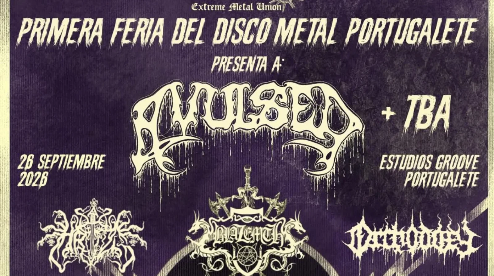 Primera Feria del Disco Metal – Portugalete 2026