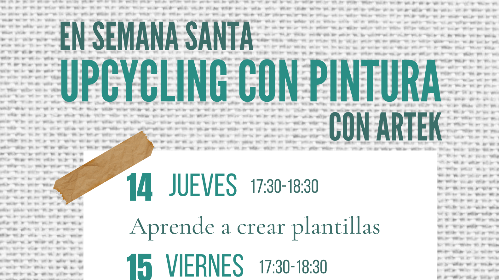 Upcycling Semana Santa - Taller de pintura