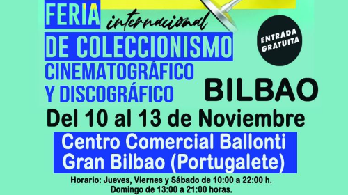 Feria del coleccionismo Cinematográfico y Discográfico.
