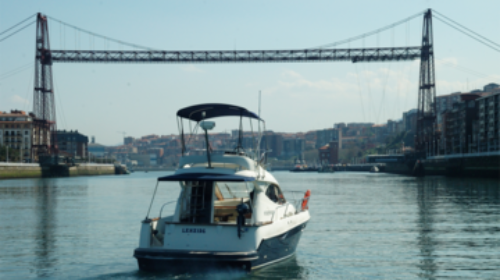 Ruta en yate hasta el Guggenheim