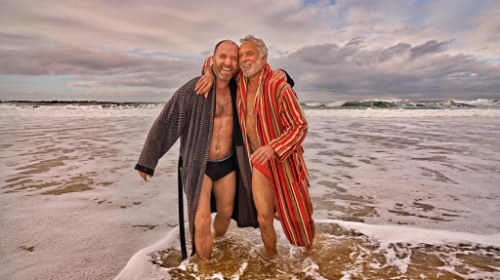 El nadador de aguas abiertas