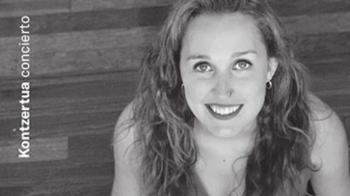 Irantzu Garamendi en concierto