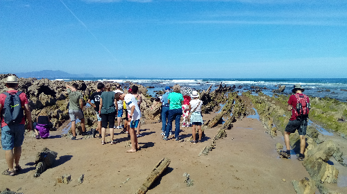 Barrika, la Catedral de los Pliegues