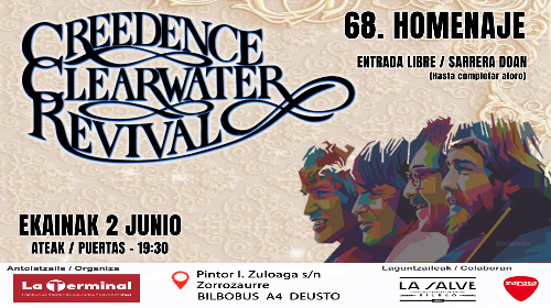 Concierto 68. Homenaje - Creedence Clearwater Revival