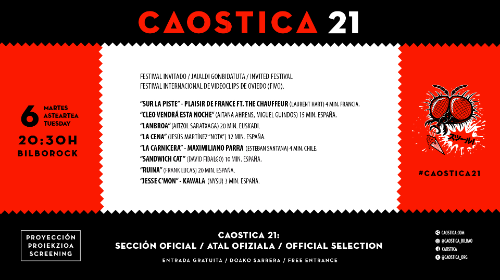 Caostica: Proyección Sección Oficial Caostica 21.