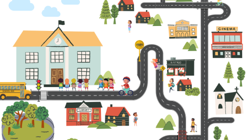 TALLER SOBRE CAMINOS ESCOLARES: SEÑALES Y CHAPAS