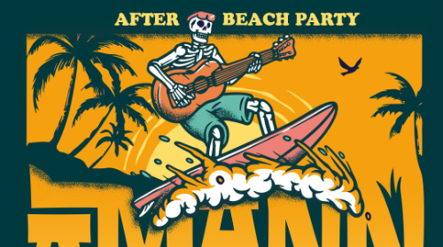 After Beach party: Amann and the Wayward Sons