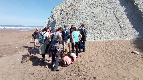 Tras la huella del meteorito