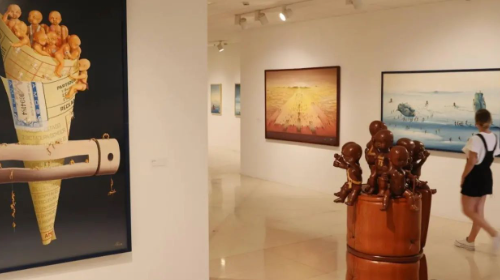 Visita guiada a la Exposición de José Manuel Rozas