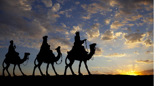 Visita de los Reyes Magos de Oriente