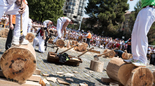Deporte rural: 2023 Liga de Campeones de Aizkolaris de Oro