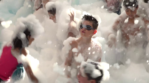 Fiesta de la espuma
