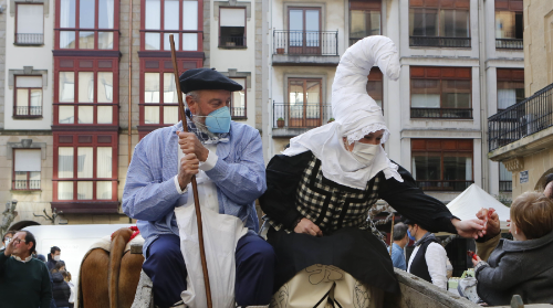 Olentzero en Las Arenas