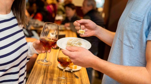 Pastel de pescado con merluza, crabarroca y rape