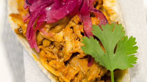 Taco de cochinita pibil