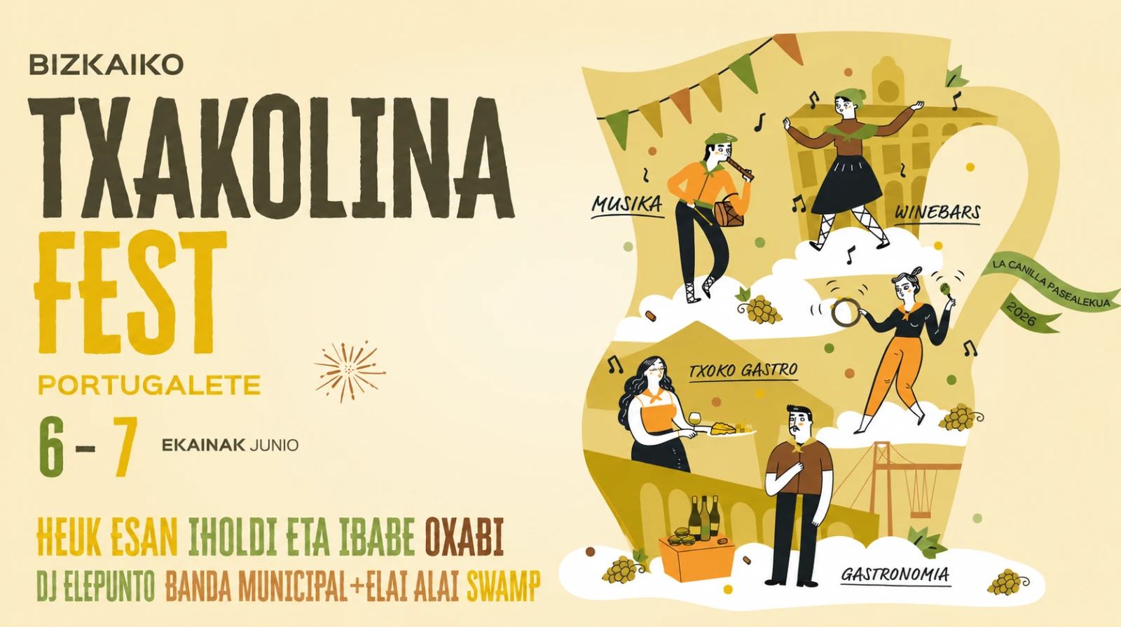 Bizkaiko Txakolina Fest Portugalete