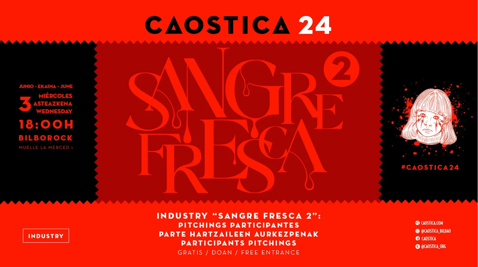 CAOSTICA 2026 - Miércoles