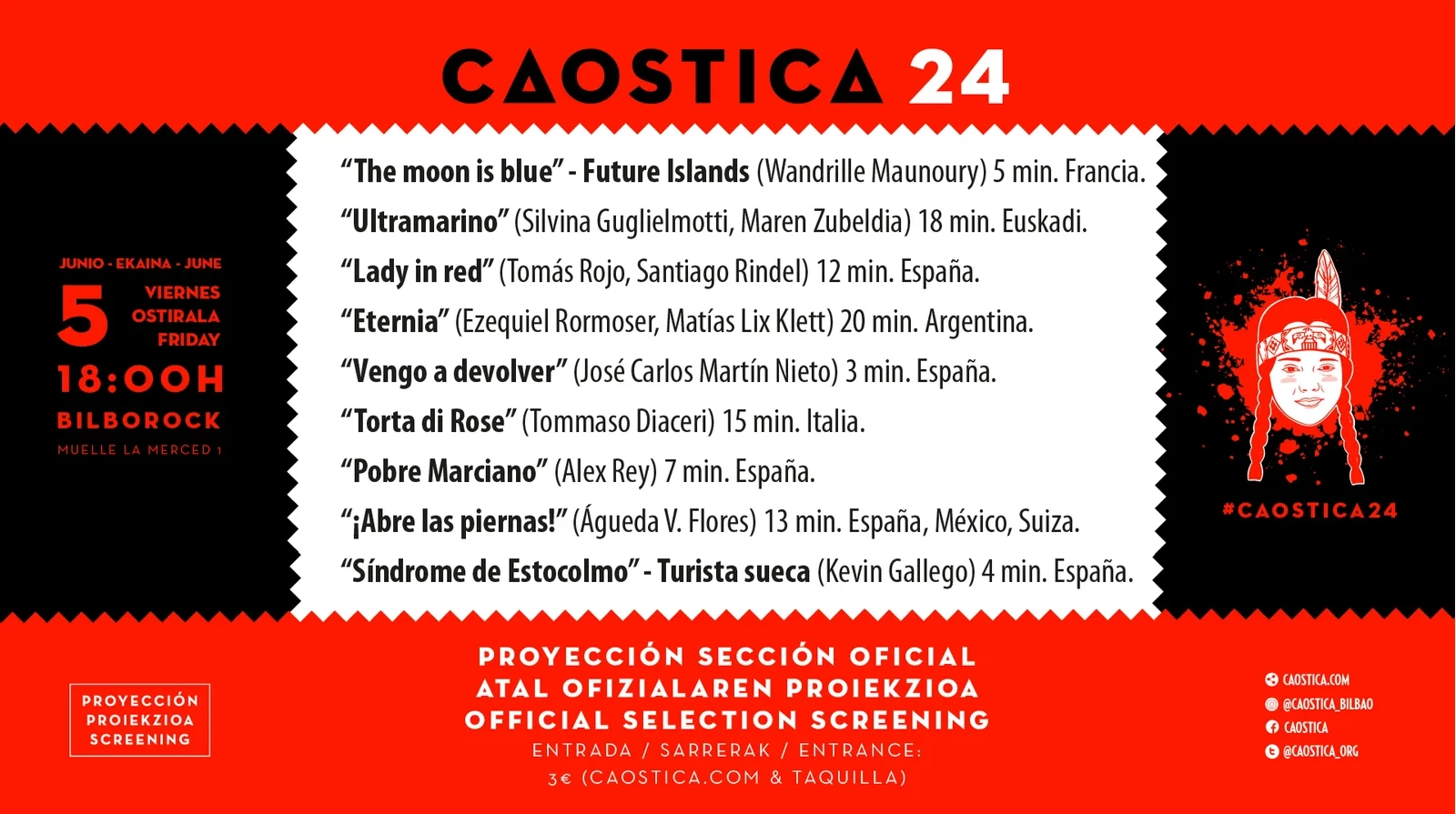 CAOSTICA 2026 - Viernes