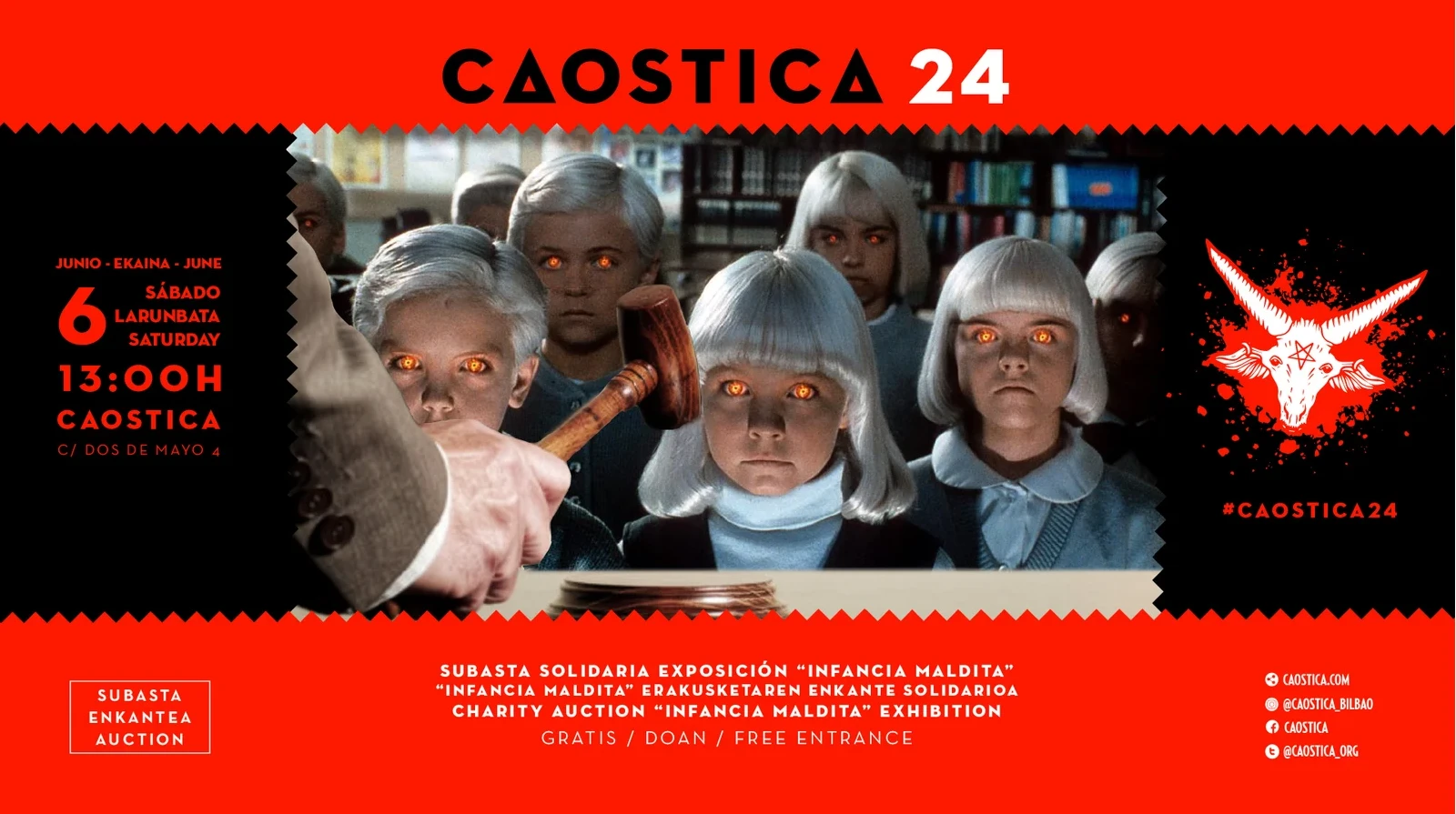 CAOSTICA 2026 - Sábado